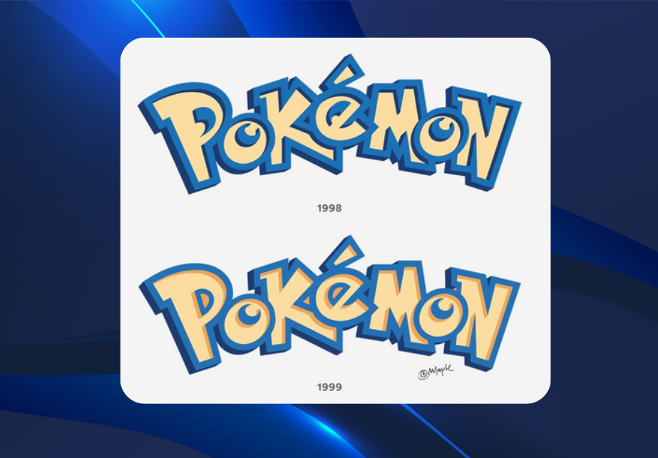 Maple desarrolló dos diseños finales de logotipos que fueron aprobados por Nintendo. Uno fue lanzado en 1998 y el otro en 1999 con ajustes menores. Ambos hechos a mano